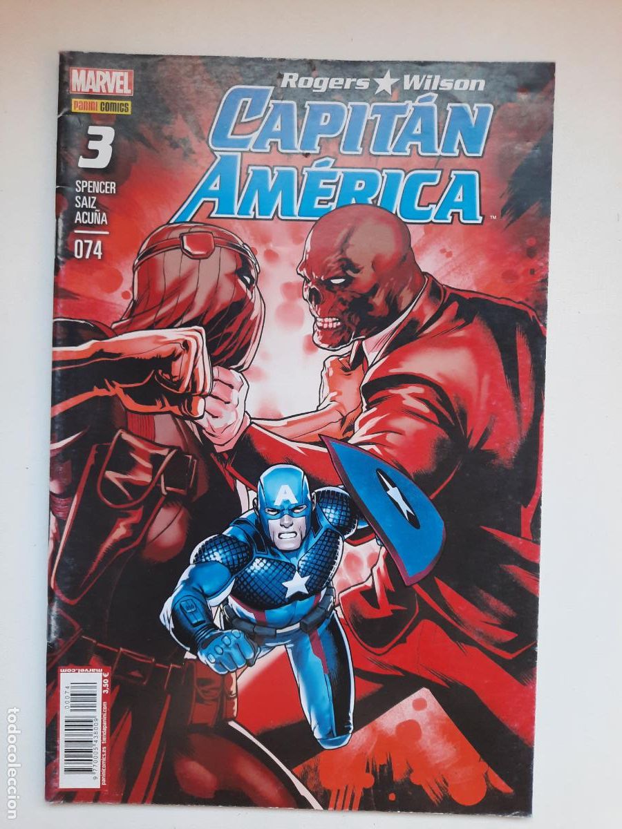 C&oacute;mics: CAPIT&Aacute;N AM&Eacute;RICA N&ordm; 74 - ED. PLANETA - Foto 1