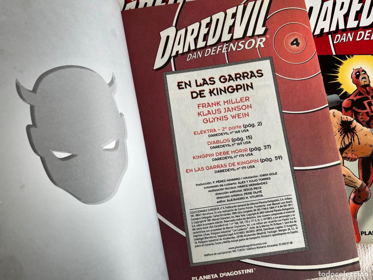 C&oacute;mics: DAREDEVIL DAN DEFENSOR COLECCIONABLE PLANETA - tomos 1, 2, 3 y 4 - Foto 4