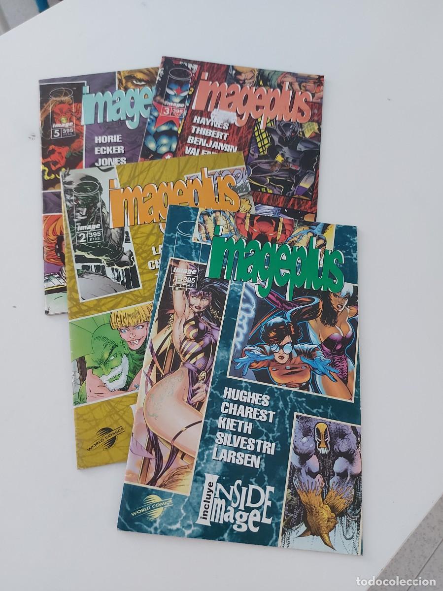 C&oacute;mics: LOTE IMAGEPLUS. 4 EJEMPLARES (DE 6). GRAPA. PLANETA. IMAGE. WORLD C&Oacute;MICS. 1996. - Foto 1