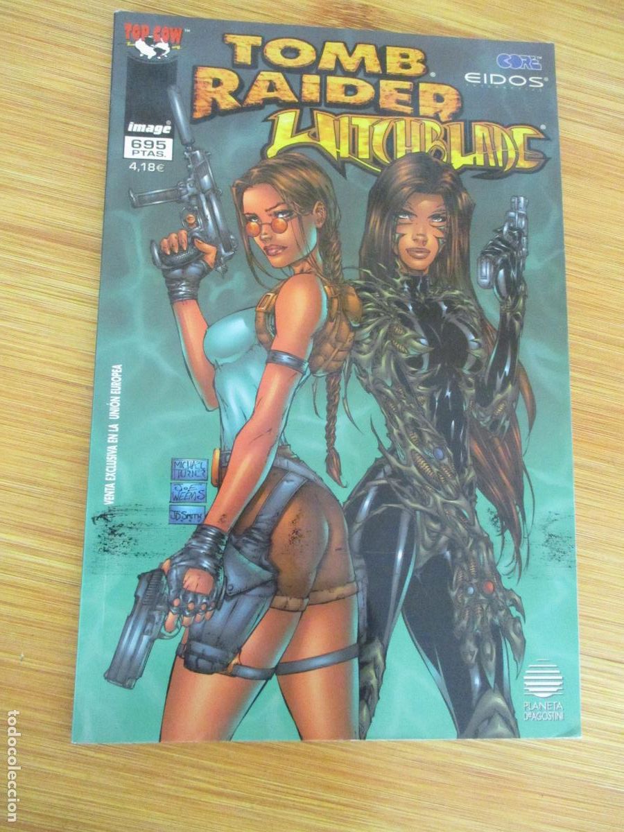 C&oacute;mics: IMAGE-TOP COW-TOMB RAIDER WITHBLADE-PLANETA - Foto 1