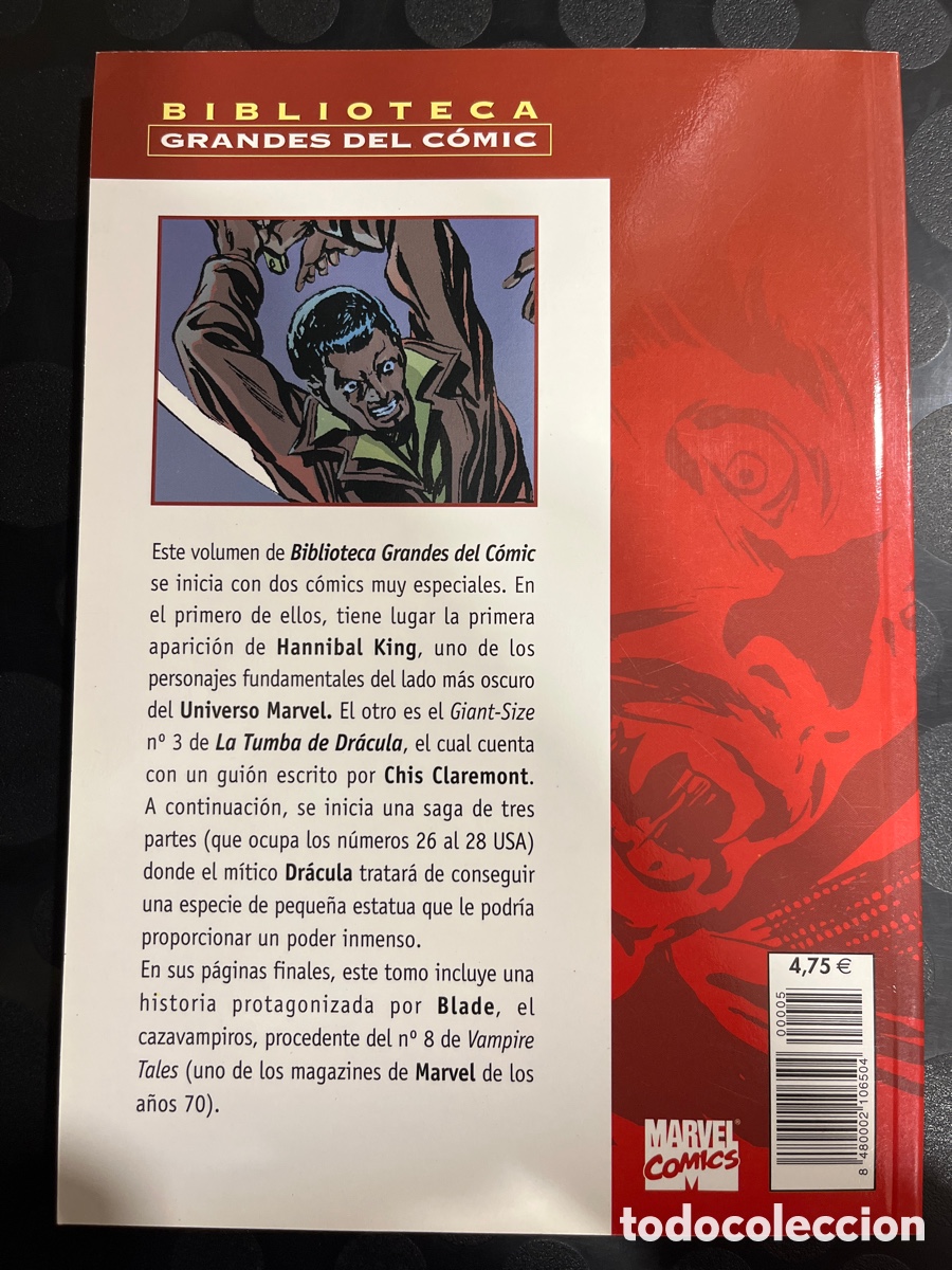C&oacute;mics: DR&Aacute;CULA N.5 BIBLIOTECA GRANDES DEL C&Oacute;MIC ( 2002/2004 ) - Foto 2