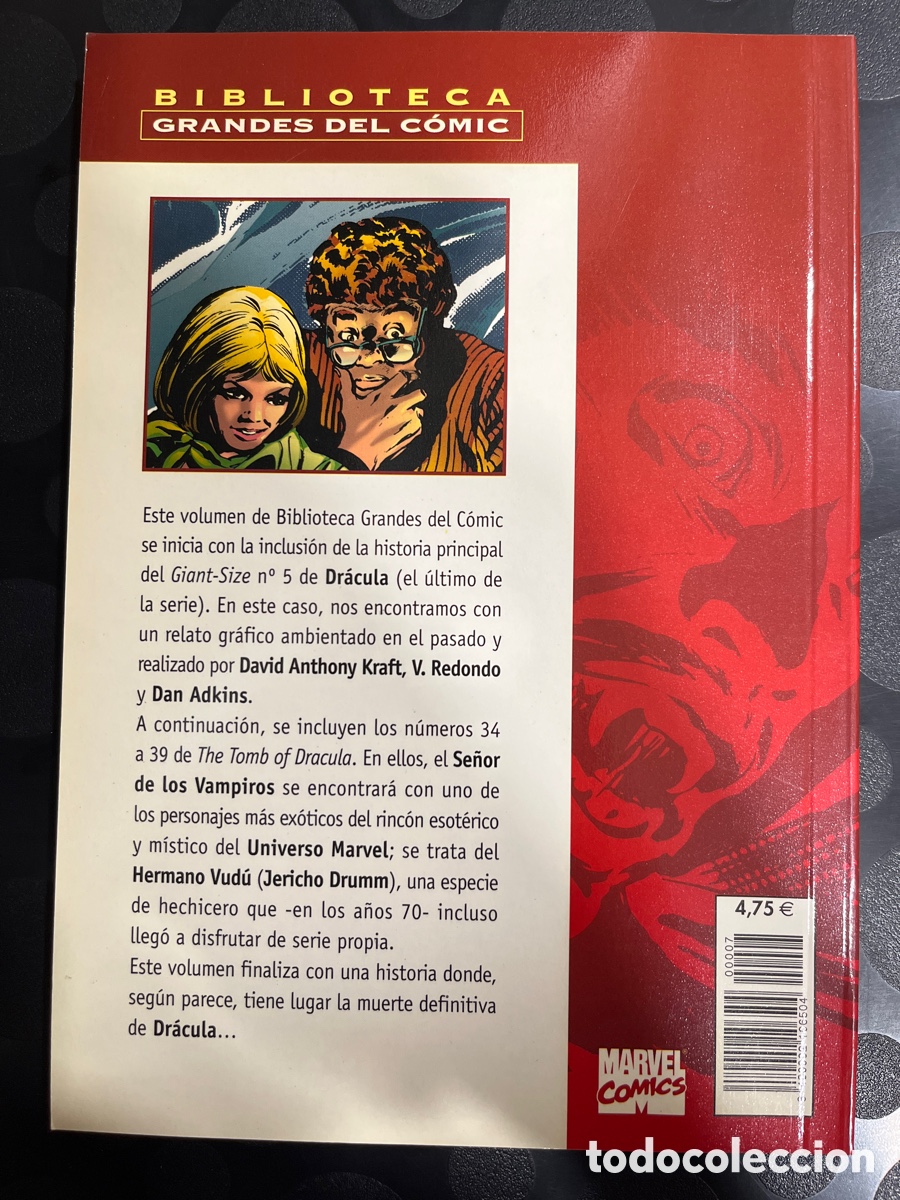 C&oacute;mics: DR&Aacute;CULA N.7 BIBLIOTECA GRANDES DEL C&Oacute;MIC ( 2002/2004 ) - Foto 2