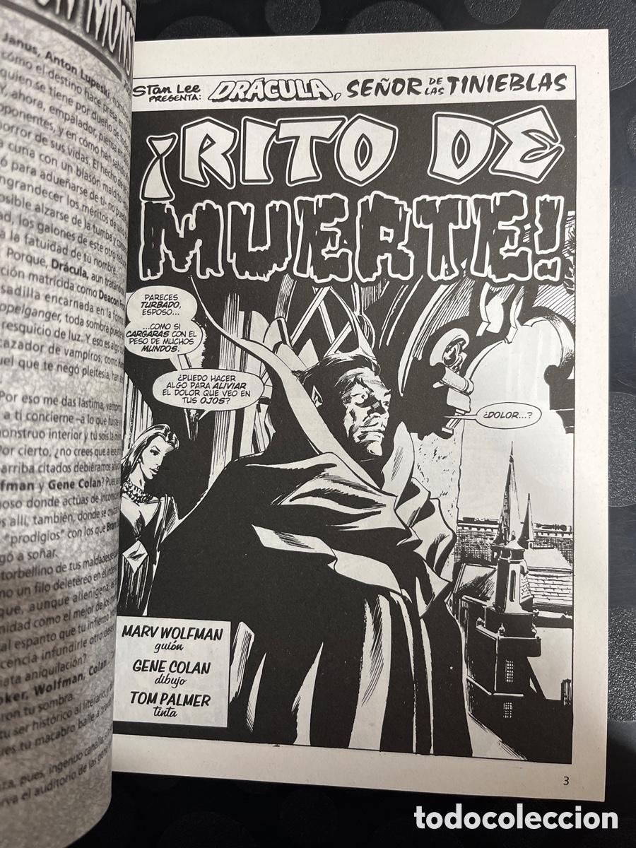 C&oacute;mics: DR&Aacute;CULA N.9 BIBLIOTECA GRANDES DEL C&Oacute;MIC ( 2002/2004 ) - Foto 4