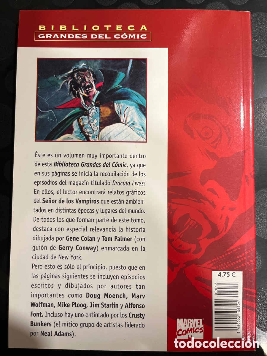 C&oacute;mics: DR&Aacute;CULA N.13 BIBLIOTECA GRANDES DEL C&Oacute;MIC ( 2002/2004 ) - Foto 2
