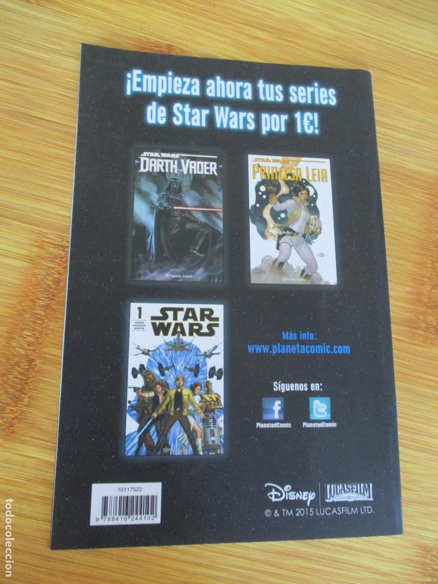 C&oacute;mics: PLANETA COMICS-STAR WARS- PRICESA LEIA, N&ordm;. 1- - Foto 2