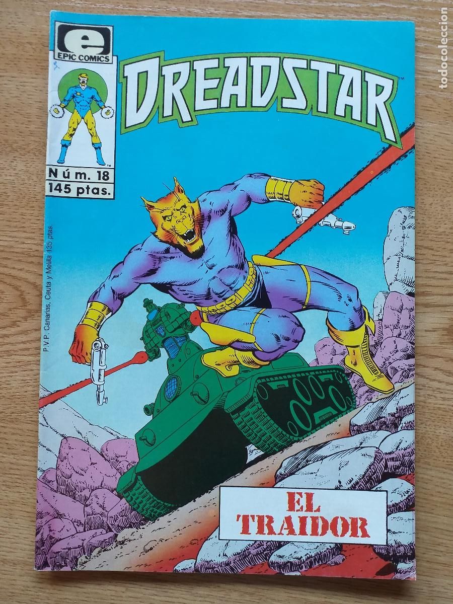 C&oacute;mics: DREADSTAR - N&ordm; 18 de 18 - EL TRAIDOR - 1987 Planeta DeAgostini - Foto 1