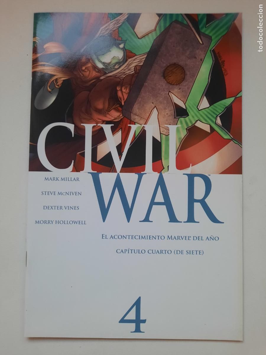 C&oacute;mics: CIVIL WAR N&ordm; 4 - ED. PLANETA - Foto 1