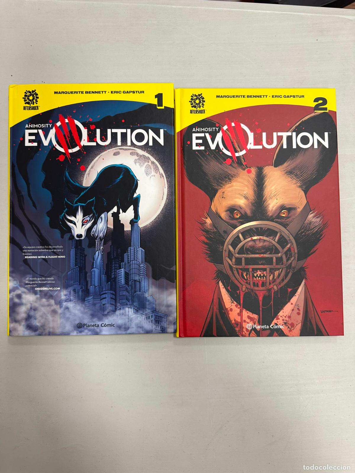 C&oacute;mics: ANIMOSITY EVOLUTION COMPLETA 2 TOMOS M. BENNETT & E. GAPSTUR CARTON&Eacute; AFTERSHOCK - PLANETA - Foto 1