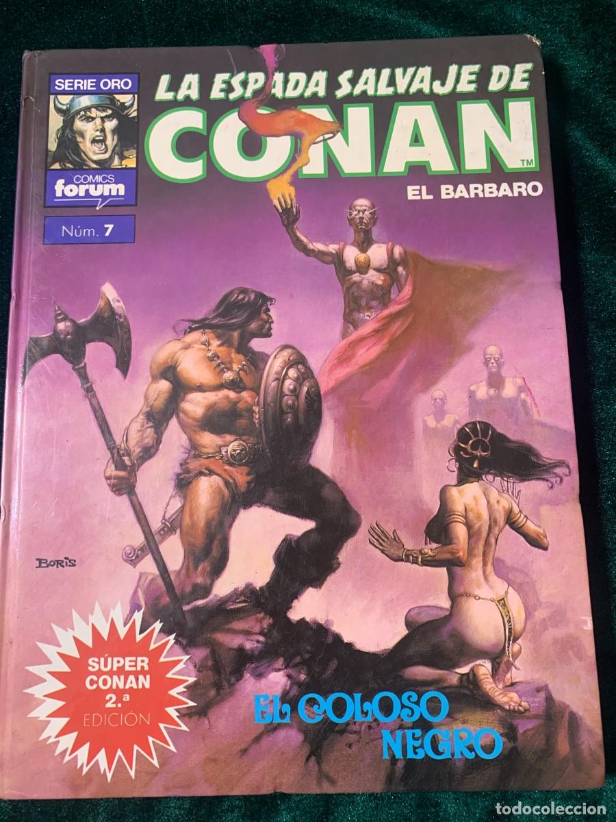 C&oacute;mics: COMICS; &laquo; SUPER CONAN N&ordm; 7 &raquo; 2&ordm; EDICI&Oacute;N EL COLOSO NEGRO - Foto 1