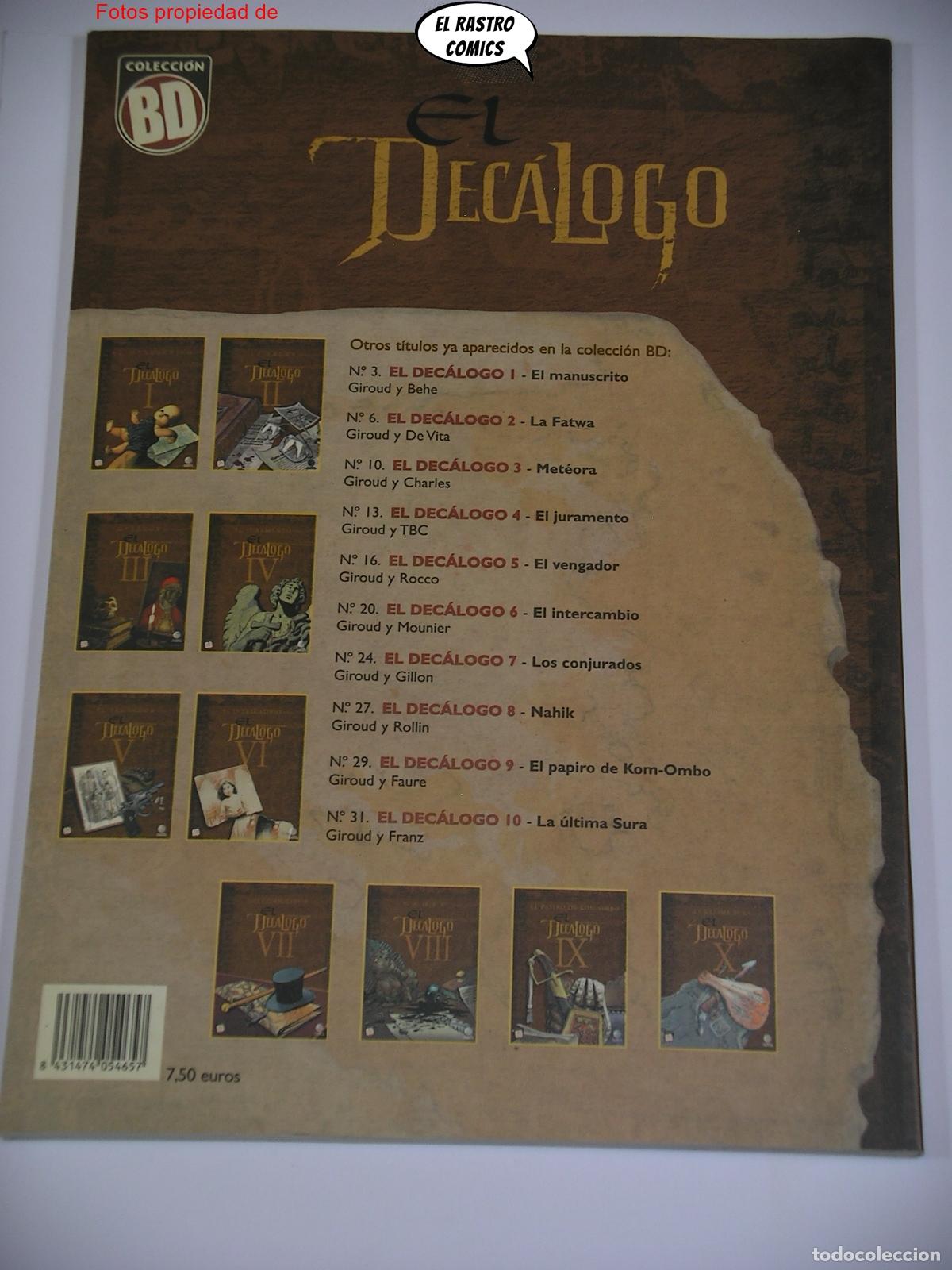 C&oacute;mics: El Dec&aacute;logo XI, El und&eacute;cimo mandamiento, ed. Planeta 2005 - Foto 3