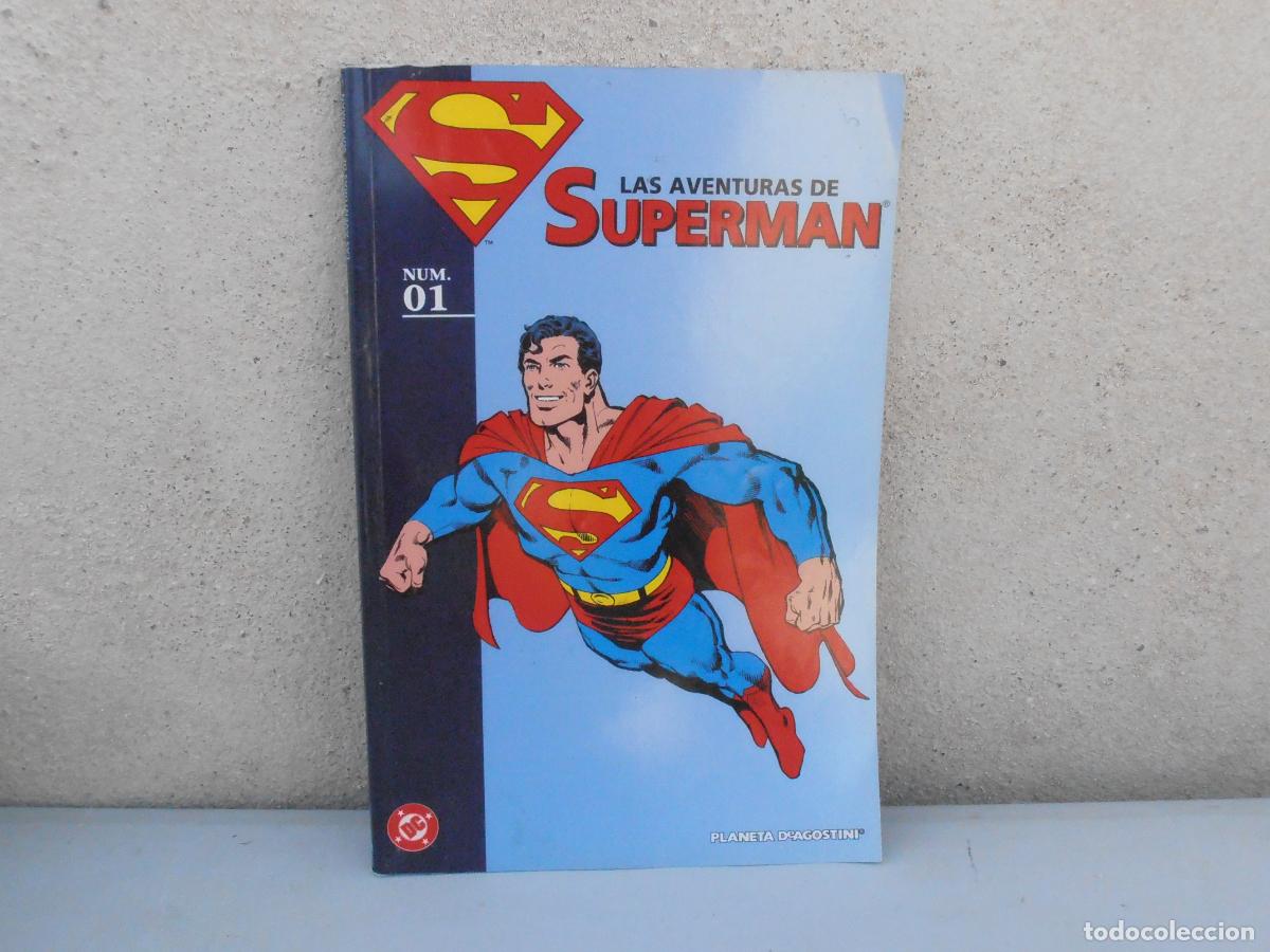 C&oacute;mics: COMIC, DC, LAS AVENTURAS DE SUPERMAN N&ordm;1, PLANETA DEAGOSTINI - Foto 1