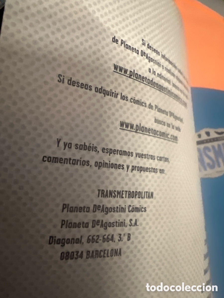 C&oacute;mics: T1/C2/2. C&Oacute;MIC Transmetropolitan N&Uacute;M 6 - Foto 3