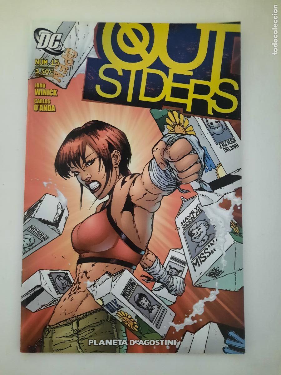 C&oacute;mics: OUTSIDERS N&ordm; 15 - ED. PLANETA - Foto 1