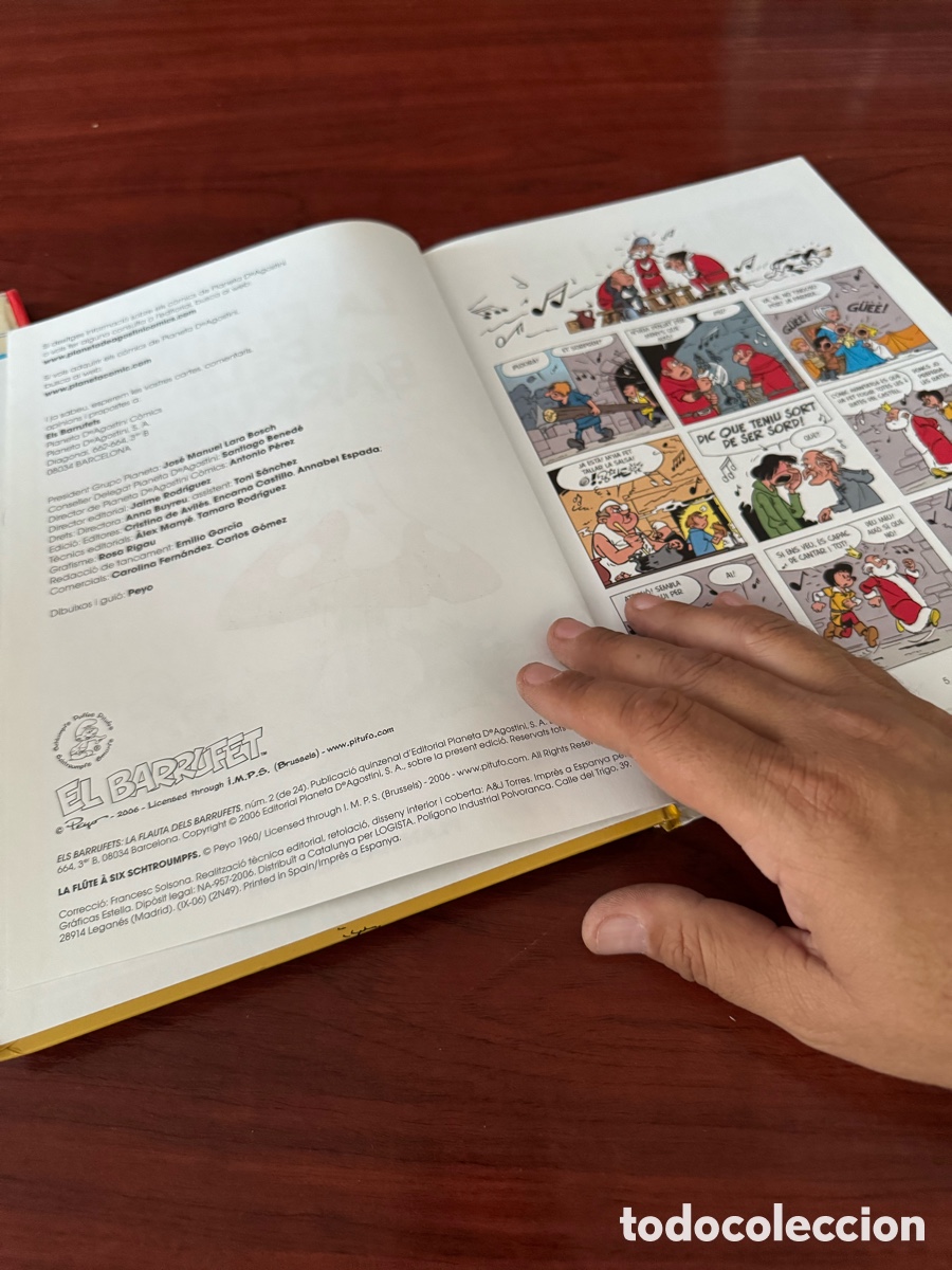 C&oacute;mics: 2 x c&oacute;mic els barrufets negres y la flauta dels barrufets - Foto 10