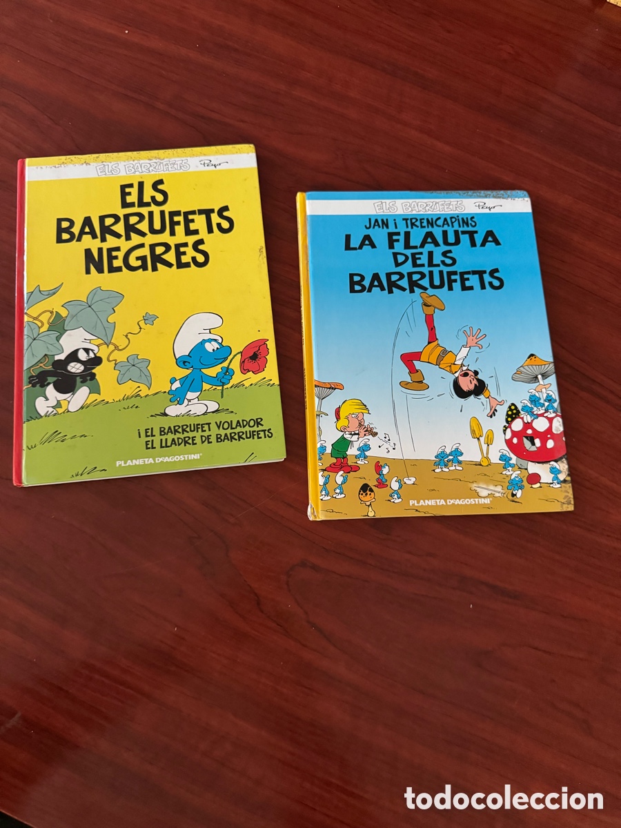 C&oacute;mics: 2 x c&oacute;mic els barrufets negres y la flauta dels barrufets - Foto 1