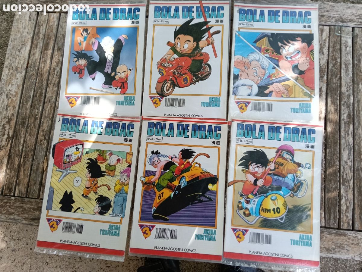 C&oacute;mics: Lote de 12 n&uacute;meros de bola de drac, primera edicion, - Foto 3