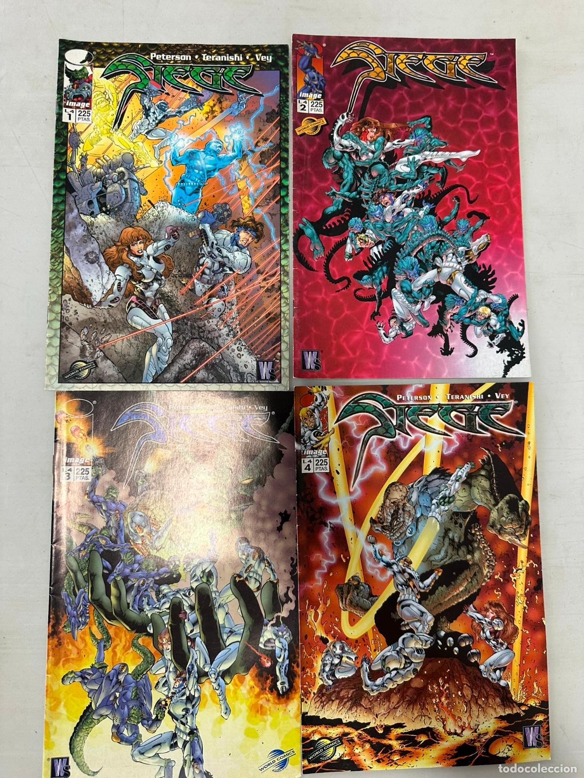 C&oacute;mics: SIEGE / COMPLETA 4 N&Uacute;MEROS / IMAGE - PLANETA - Foto 1