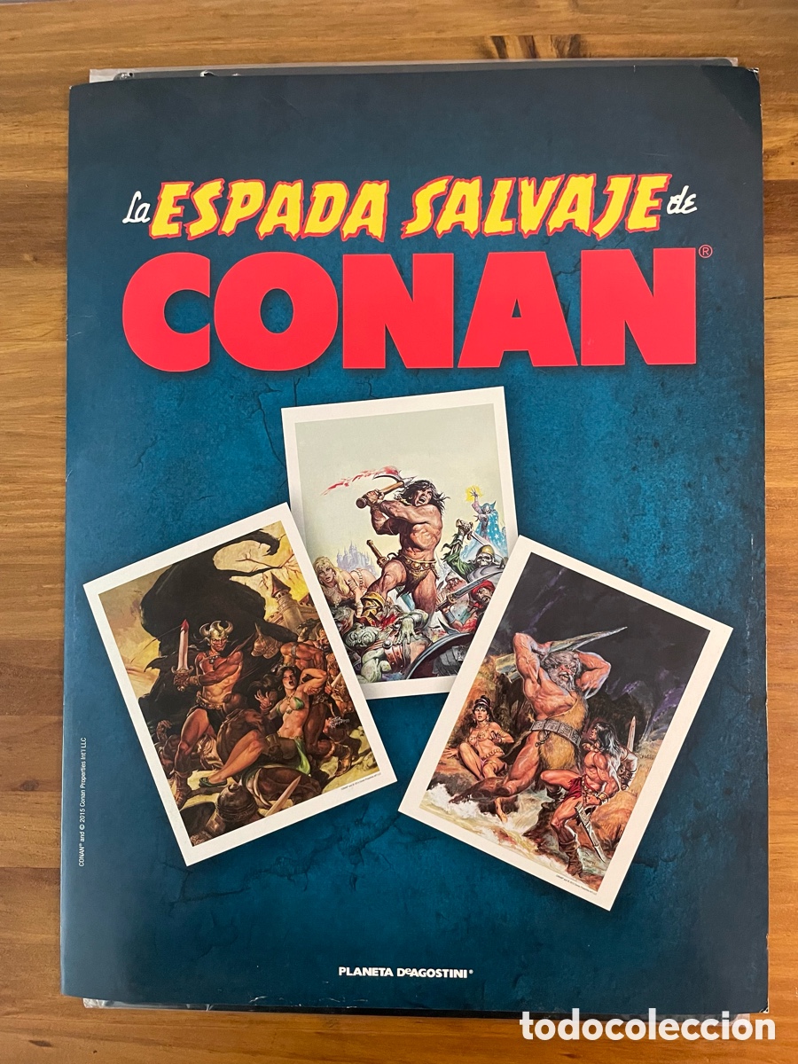 C&oacute;mics: Set de l&aacute;minas de Conan el B&aacute;rbaro 2015 - Foto 4