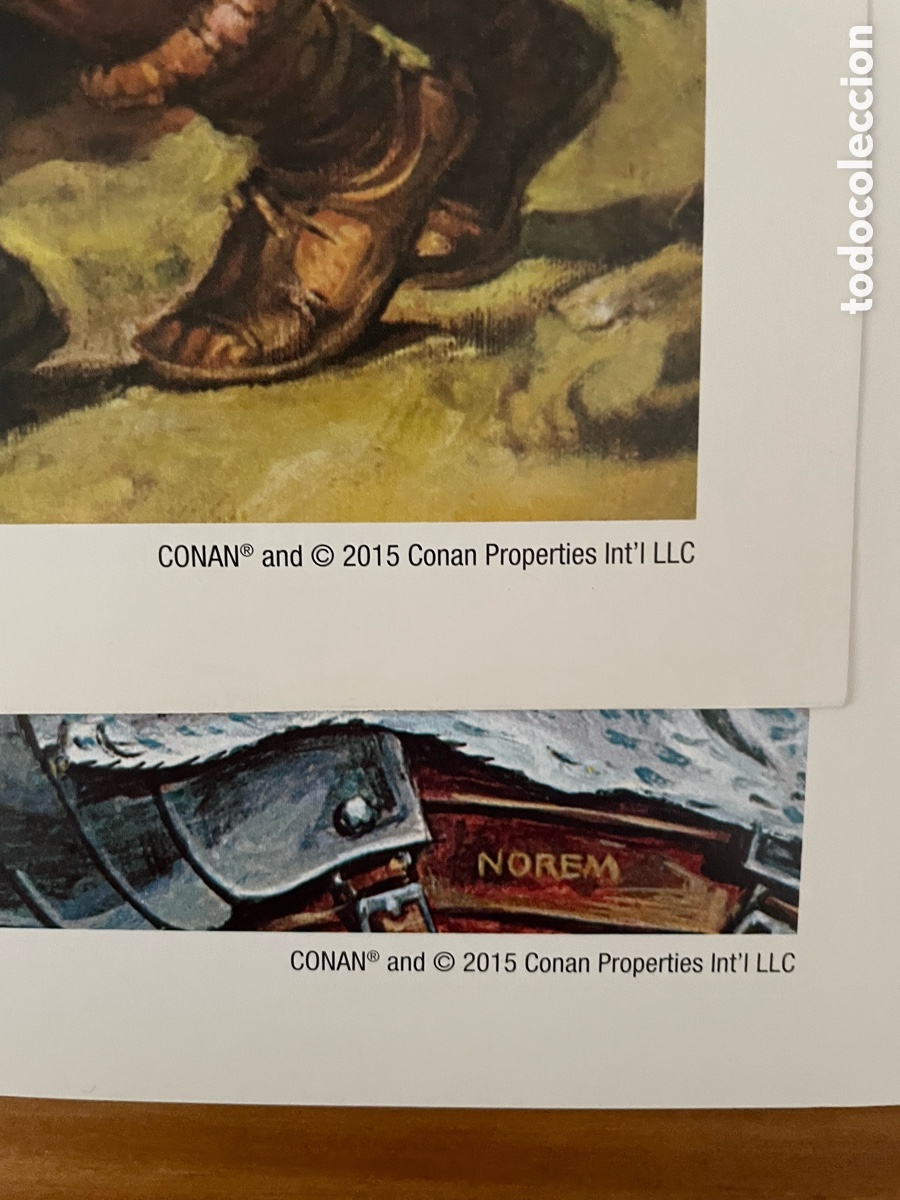 C&oacute;mics: Set de l&aacute;minas de Conan el B&aacute;rbaro 2015 - Foto 7