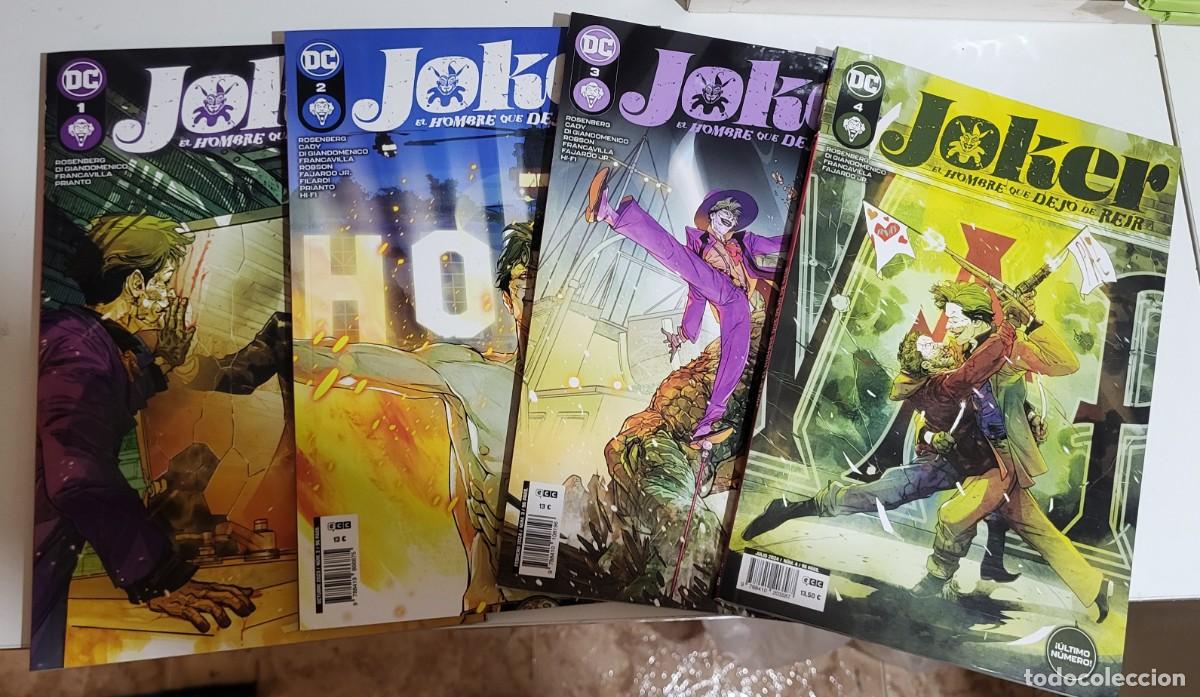 C&oacute;mics: JOKER : EL HOMBRE QUE DEJO DE REIR &iexcl; COMPLETA 4 NUMEROS ! DC - ECC - Foto 1