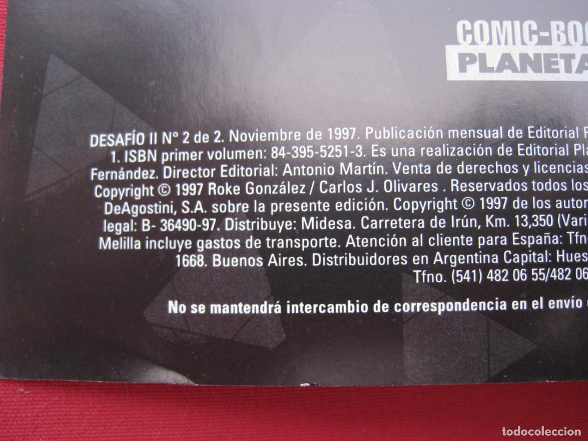 C&oacute;mics: DESAFIO II - N&ordm; 2 - PLANETA. - Foto 7