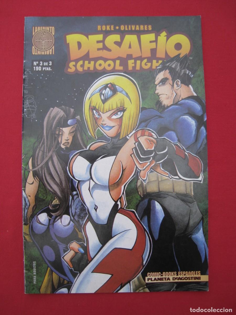 C&oacute;mics: DESAFIO - SCHOOL FIGHTER - N&ordm; 3 - PLANETA. - Foto 1