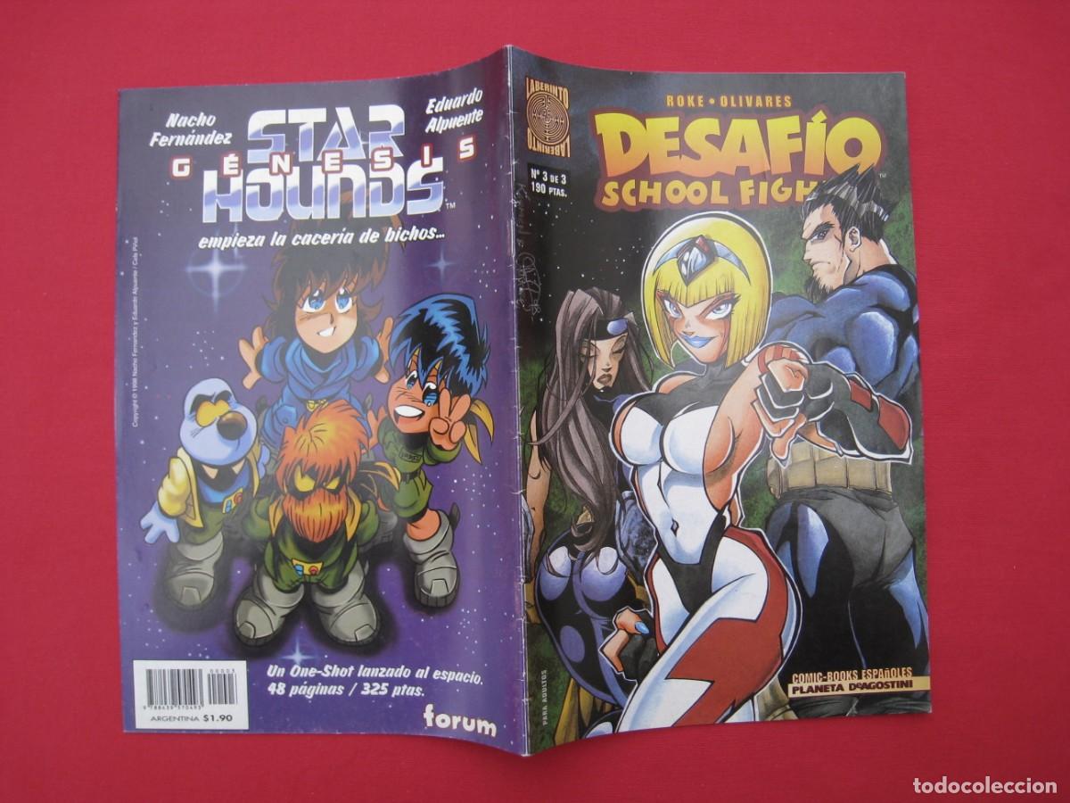 C&oacute;mics: DESAFIO - SCHOOL FIGHTER - N&ordm; 3 - PLANETA. - Foto 2