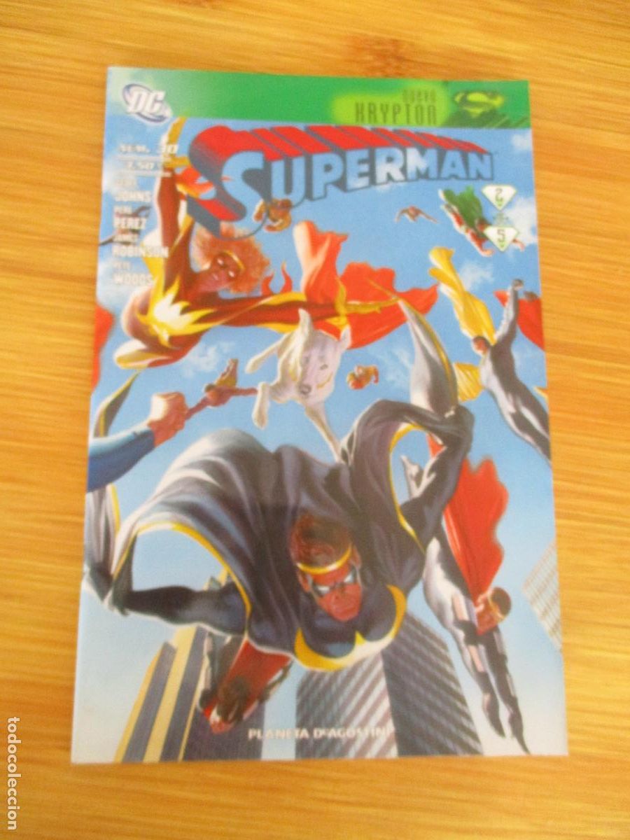 C&oacute;mics: DC, COMICS-SUPERMAN, N&ordm;. 30-! NUEVO KRYPTON&iexcl;- PLANETA - Foto 1