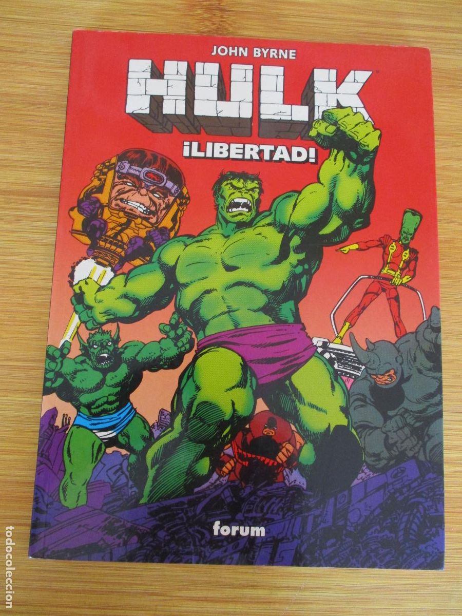 C&oacute;mics: FORUM, HULK,- !LIBERTAD&iexcl;-JOHN BYRNE-PLANETA - Foto 1