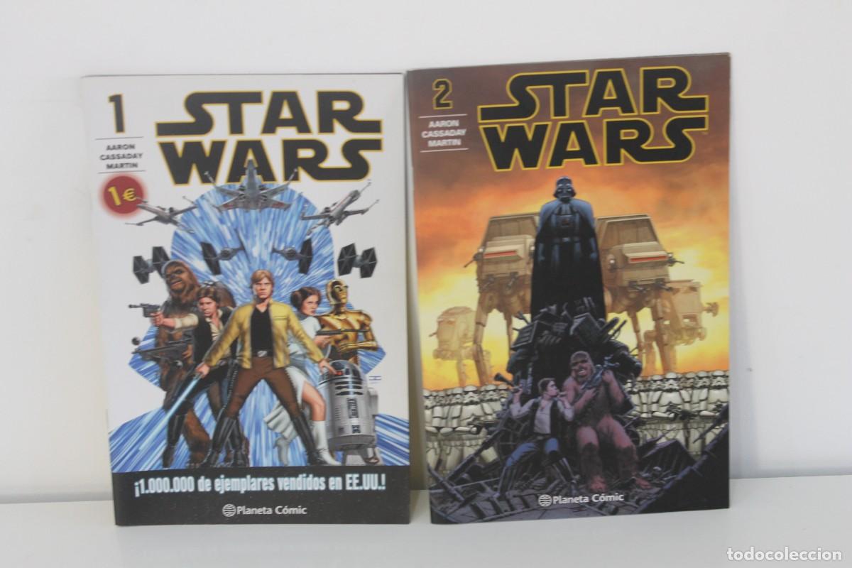 C&oacute;mics: STAR WARS N&ordm; 1 Y 2 AARON CASSADAY MARTIN COMIC - Foto 1
