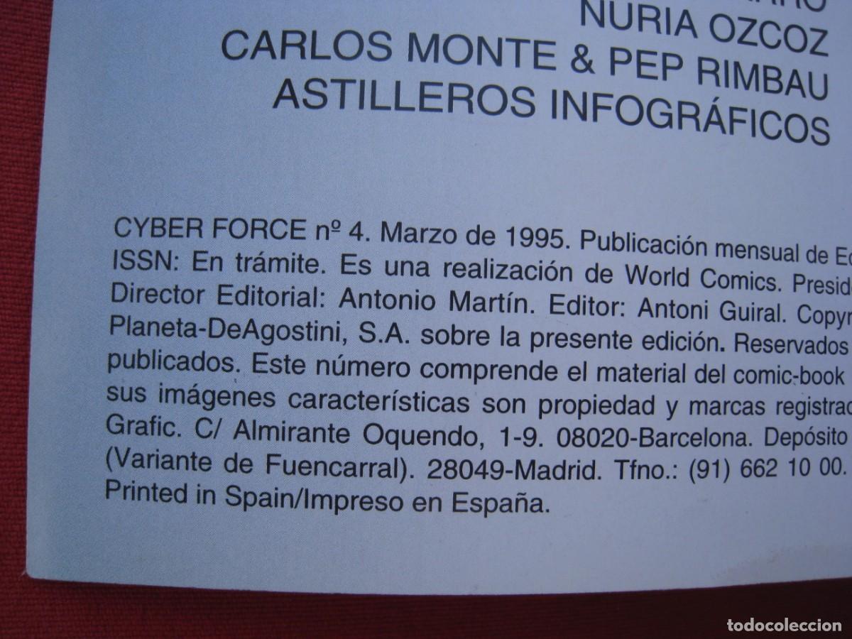 C&oacute;mics: CYBER FORCE - N&ordm; 4 - PLANETA. - Foto 6
