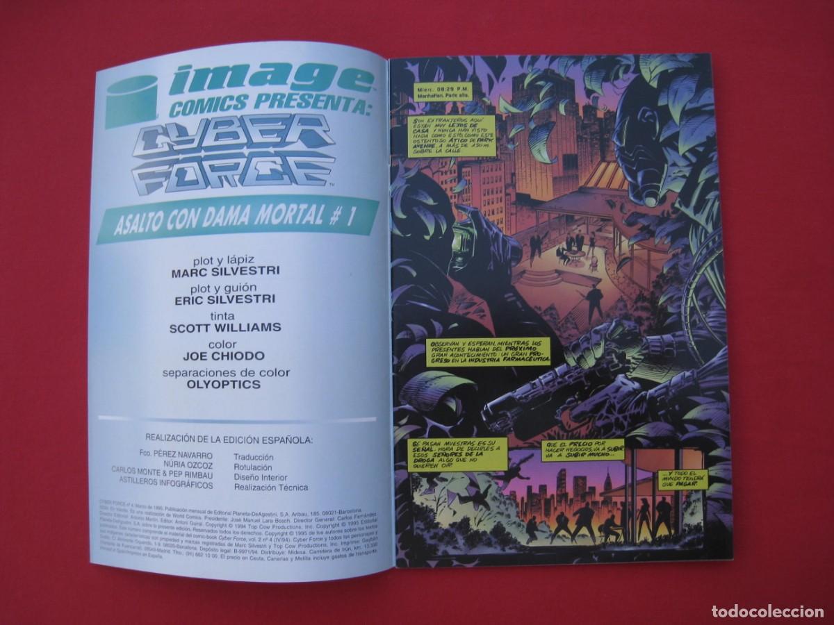 C&oacute;mics: CYBER FORCE - N&ordm; 4 - PLANETA. - Foto 7