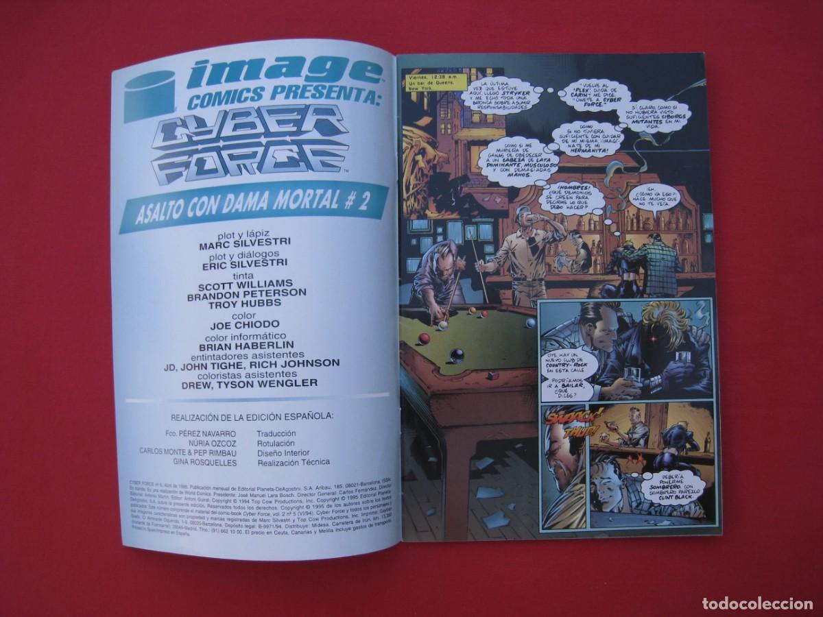 C&oacute;mics: CYBER FORCE - N&ordm; 5 - PLANETA. - Foto 6
