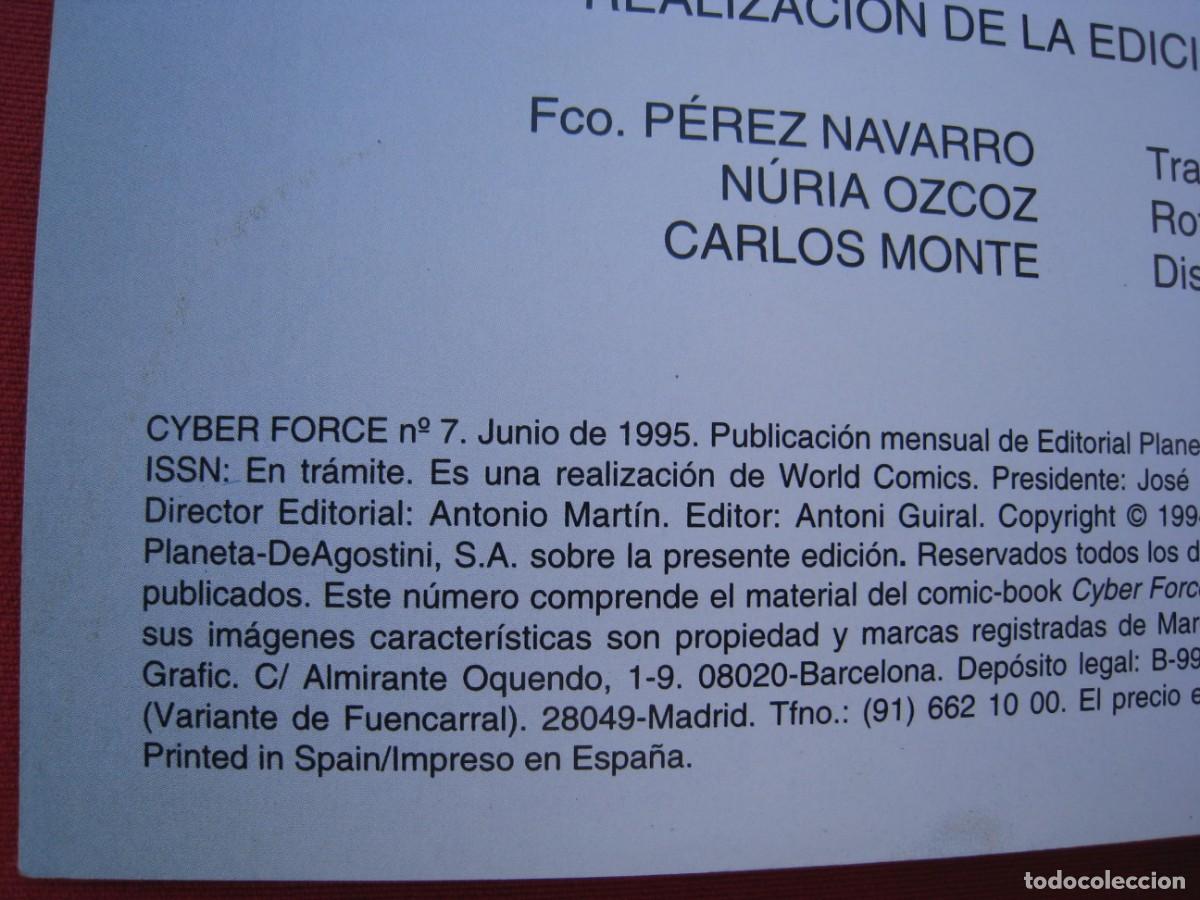 C&oacute;mics: CYBER FORCE - N&ordm; 7 - PLANETA. - Foto 6