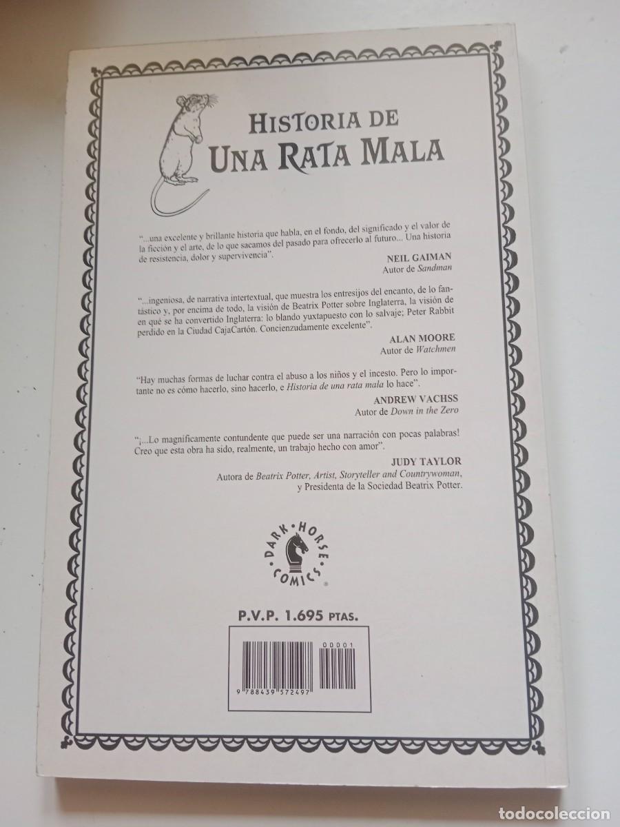 C&oacute;mics: HISTORIA DE UNA RATA MALA. BRYAN TALBOT. PLANETA - Foto 2