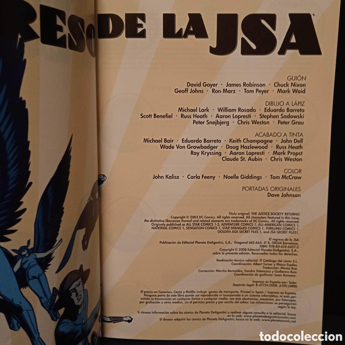 C&oacute;mics: EL REGRESO DE LA JSA - VVAA - PLANETA 2008 - Foto 4