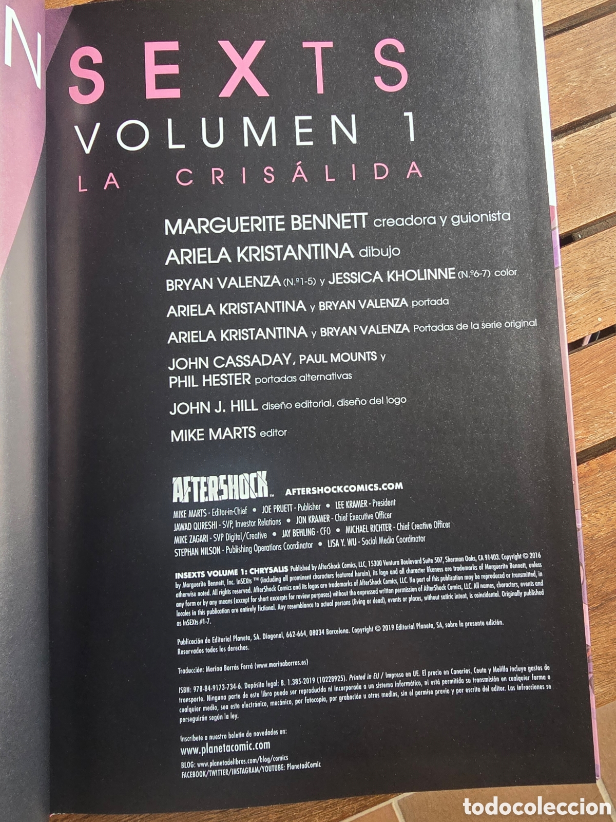 C&oacute;mics: INSEXTS 1 Bennett, Marguerite PLANETA COMICS 2019 - Foto 3