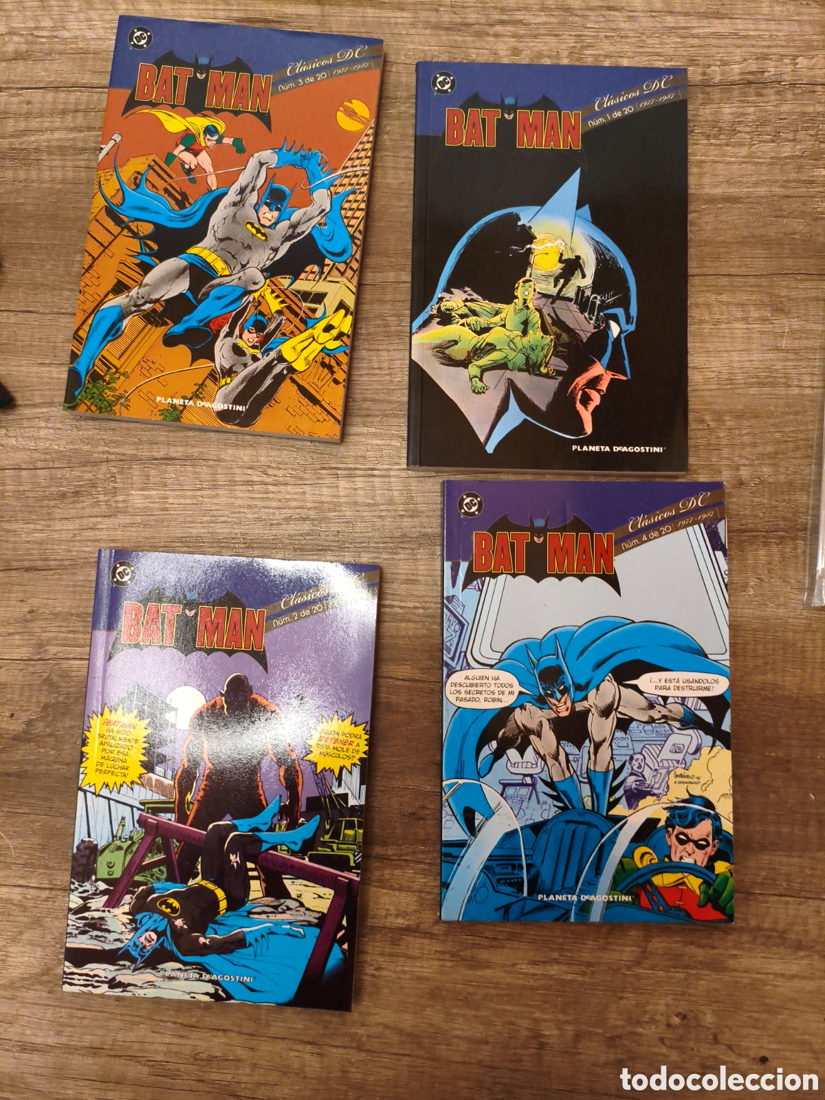 C&oacute;mics: Cl&aacute;sicos DC Batman del 1 al 4 inclusive n&uacute;meros planeta - Foto 1