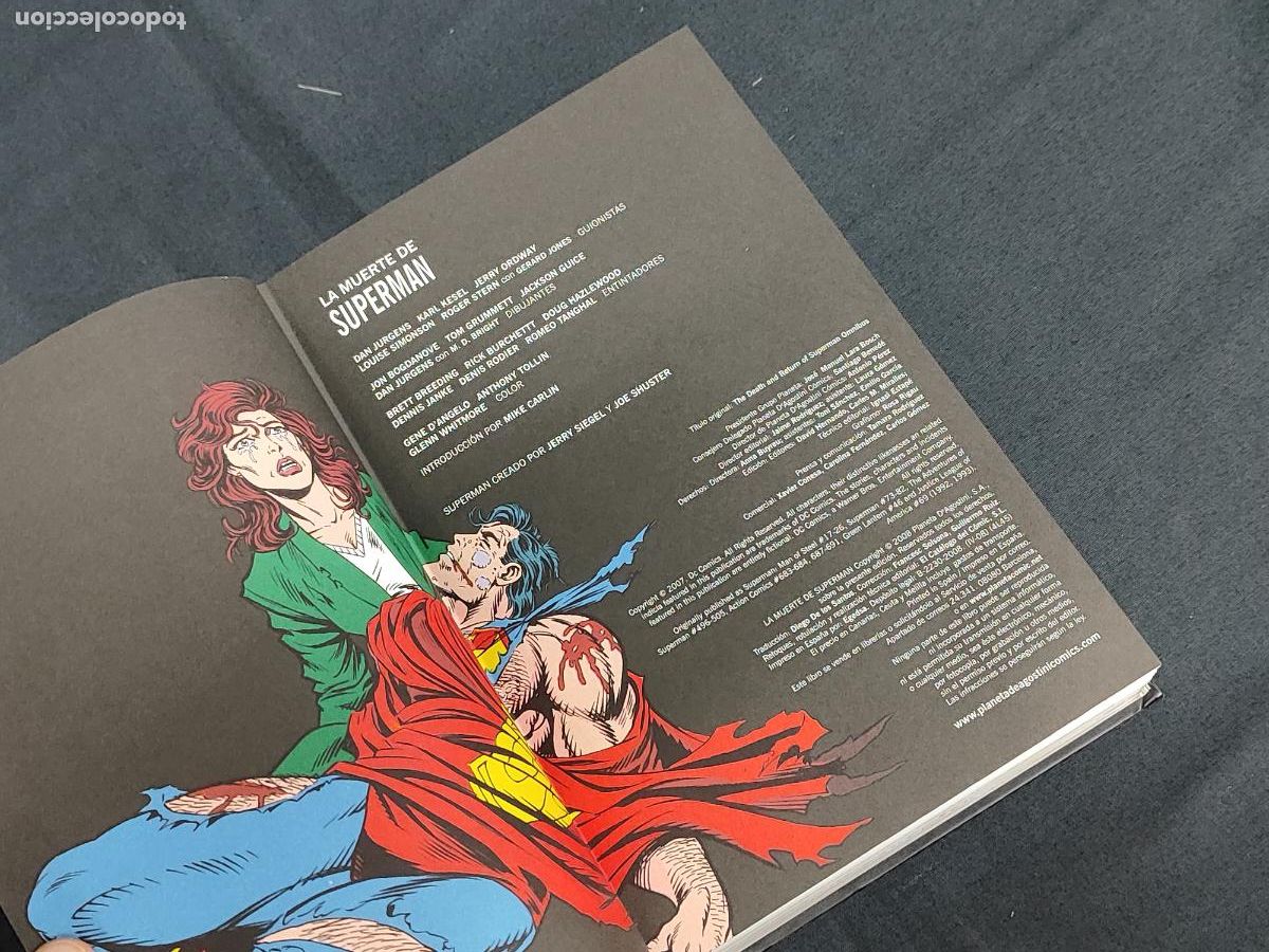 C&oacute;mics: LA MUERTE DE SUPERMAN - PLANETA - - Foto 12