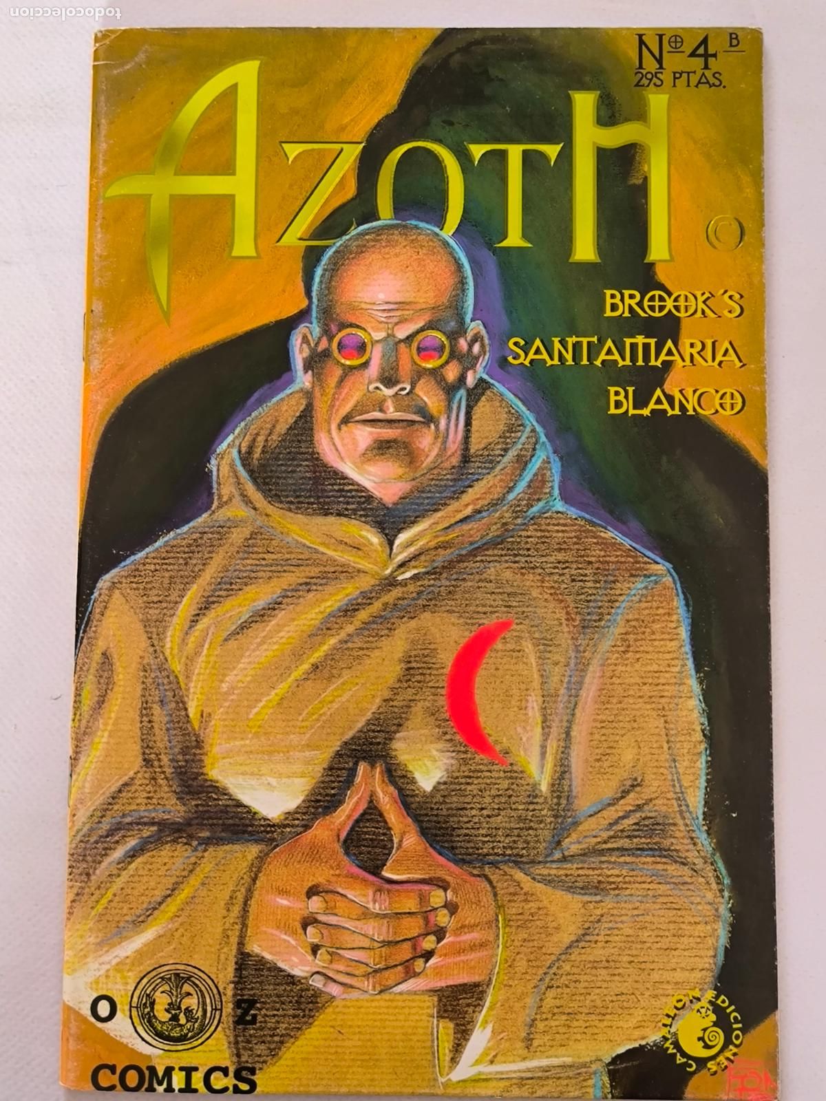 C&oacute;mics: AZOTH N&ordm; 4 - OZ COMICS (IF) - Foto 1