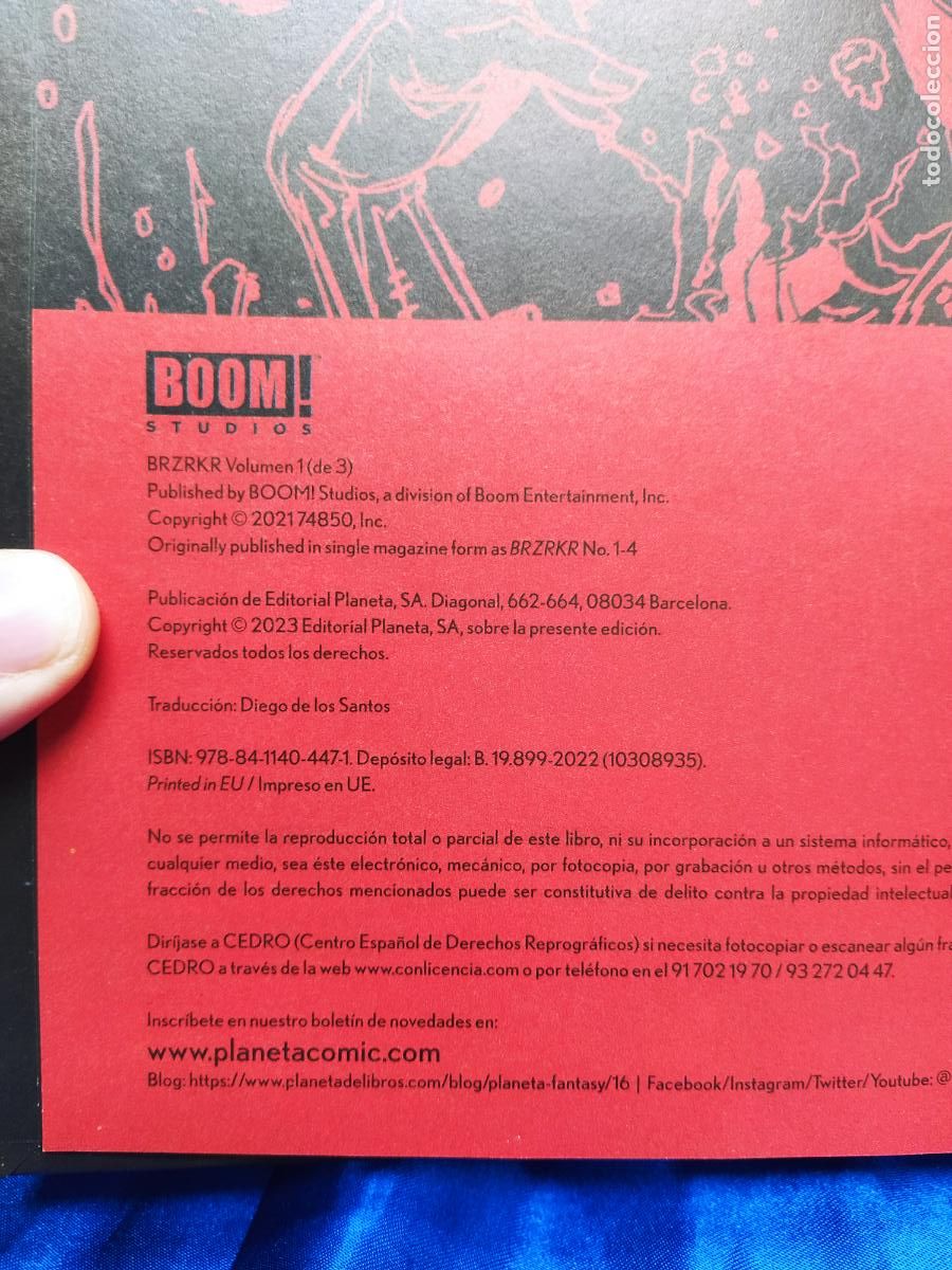 C&oacute;mics: COMICS BRZRKR COMPLETA, TRES TOMOS - Foto 12