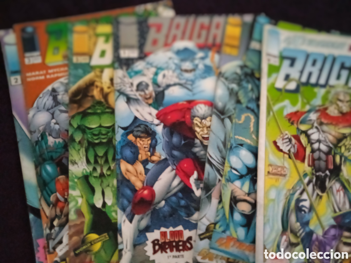 C&oacute;mics: BRIGADE LOTE DE 7 EJEMPLARES -ED. PLANETA IMAGE WORLD COMICS 1996 - Foto 3