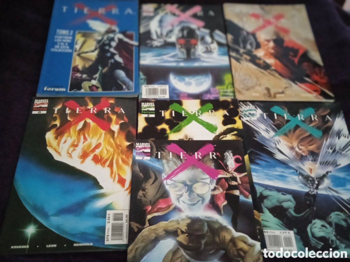 C&oacute;mics: TIERRA X LOTE DE 10 EJEMPLARES -ED. FORUM - Foto 1