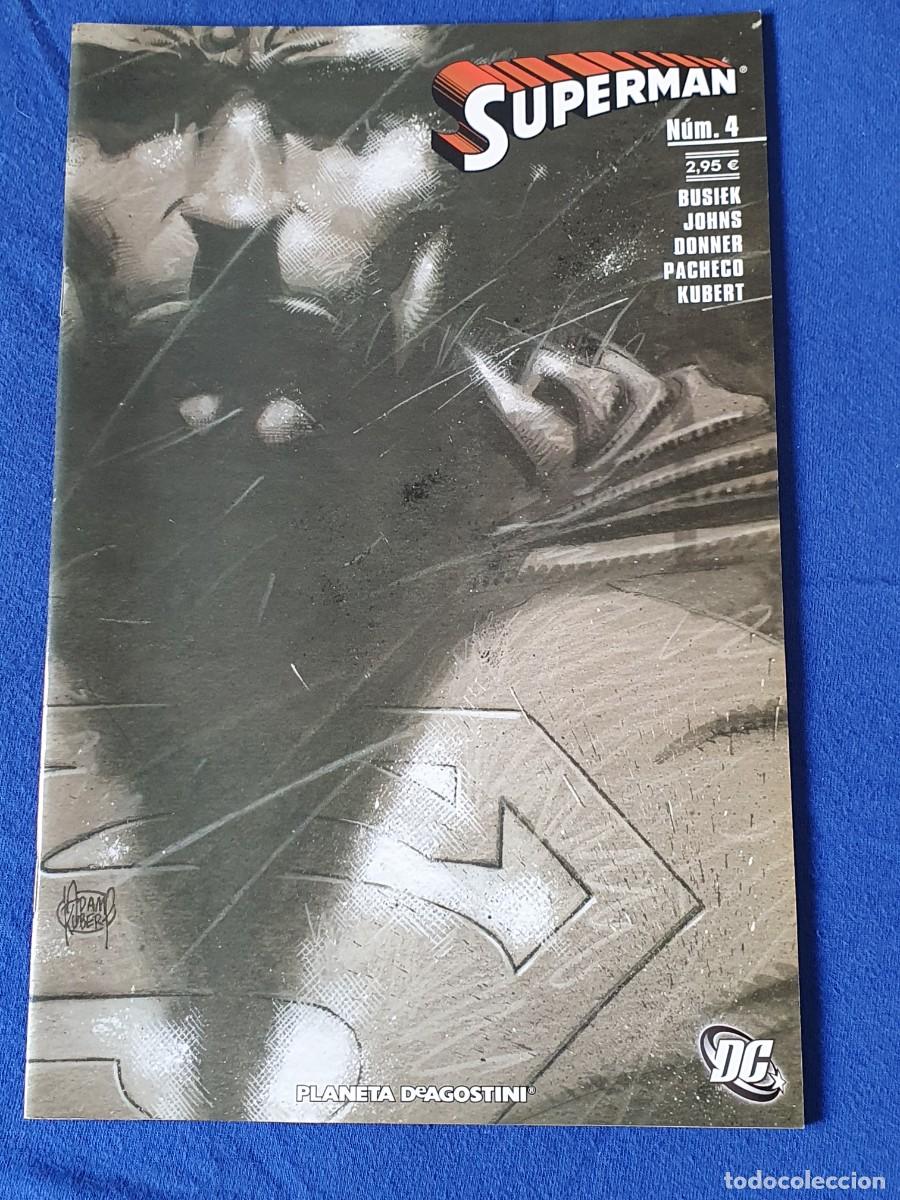 C&oacute;mics: Superman n&ordm; 4 planeta agostini estado impecable - Foto 1