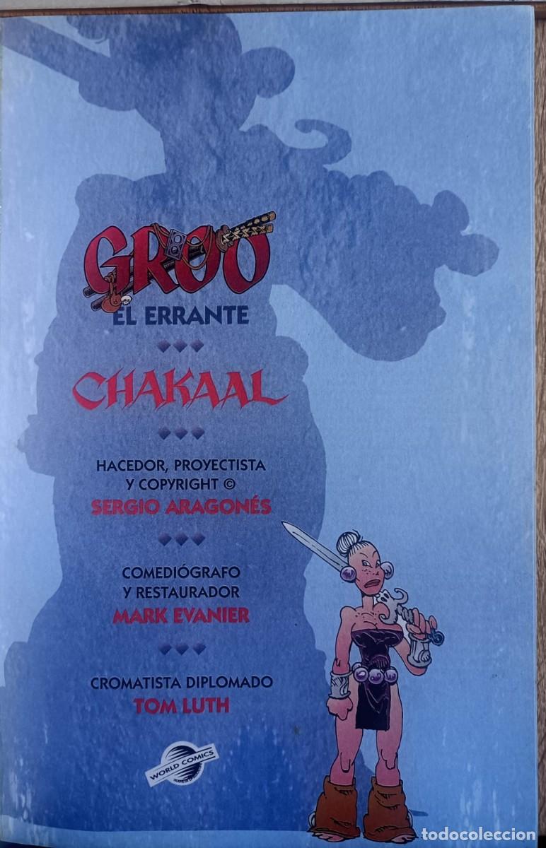 C&oacute;mics: GROO EL ERRANTE. CHAKAAL. - Foto 2