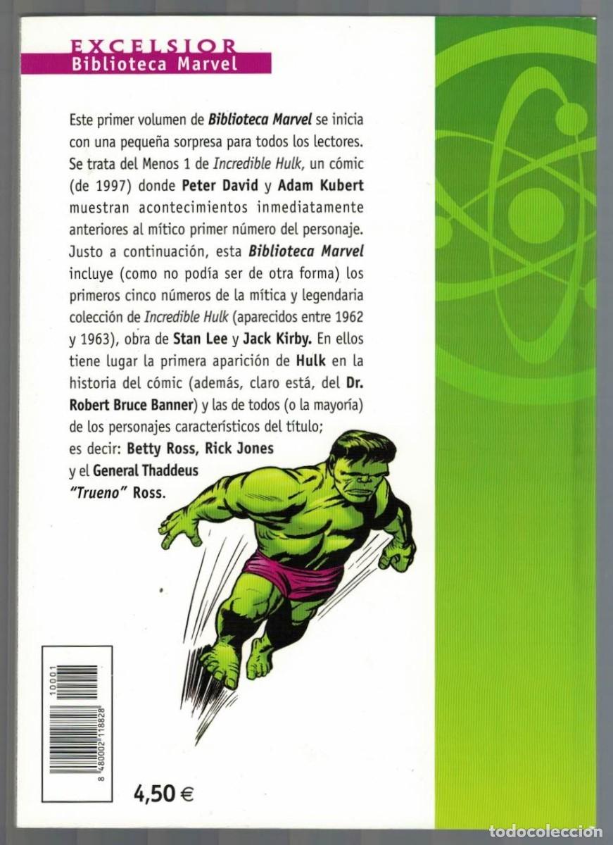 C&oacute;mics: lote de 3 c&oacute;mics (1 a 3) de HULK - BIBLIOTECA MARVEL EXCELSIOR FORUM 2004, excelentes - Foto 2