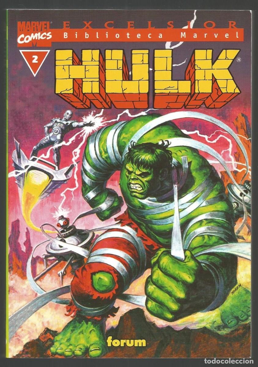C&oacute;mics: lote de 3 c&oacute;mics (1 a 3) de HULK - BIBLIOTECA MARVEL EXCELSIOR FORUM 2004, excelentes - Foto 3