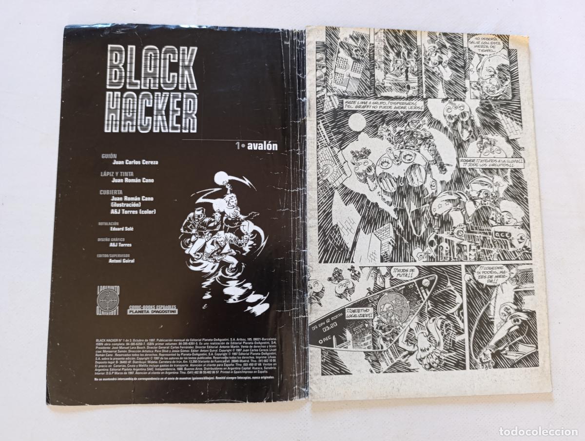 C&oacute;mics: BLACK HACKER N&ordm; 1 DE 3 - PLANETA (FJ) - Foto 3