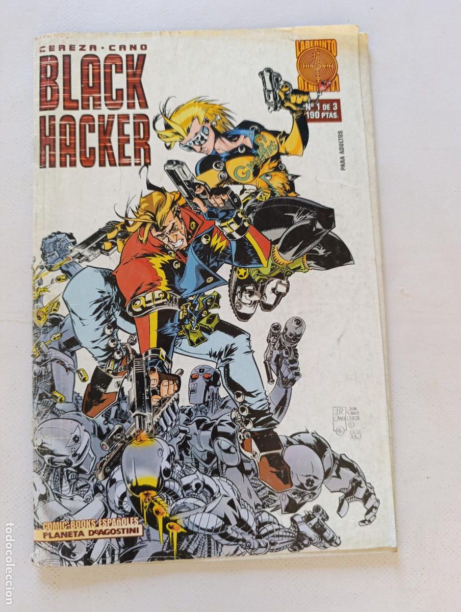 C&oacute;mics: BLACK HACKER N&ordm; 1 DE 3 - PLANETA (FJ) - Foto 1