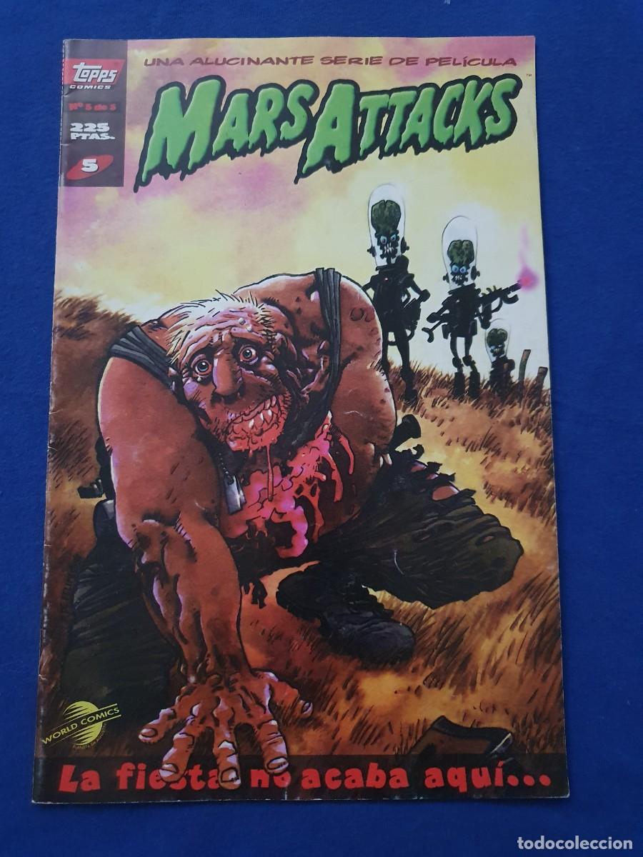 C&oacute;mics: Mars Attacks n&ordm; 5 estado bueno comics planeta - Foto 1